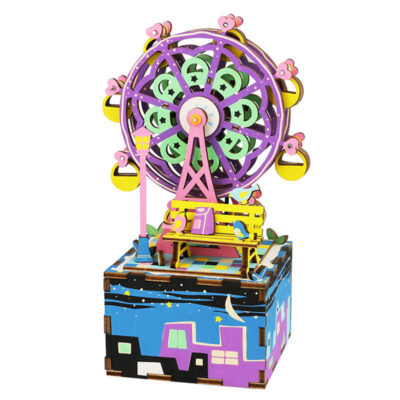 3D Puzzelmuziekdoosje Ferris Wheel