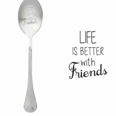 Tovz one message spoon life is better with friends